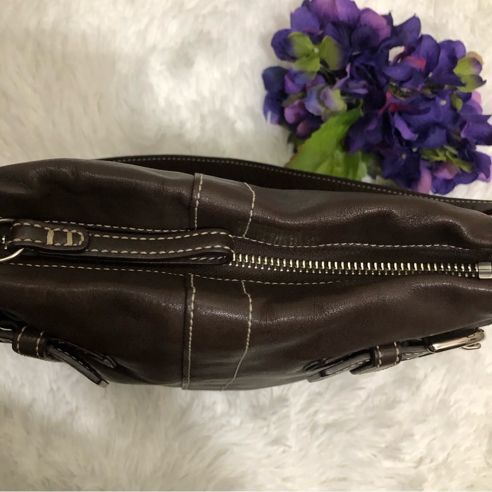 COACH Vintage soho Slim Duffle leather shoulder bag #1453 - Picture 9 of 14
